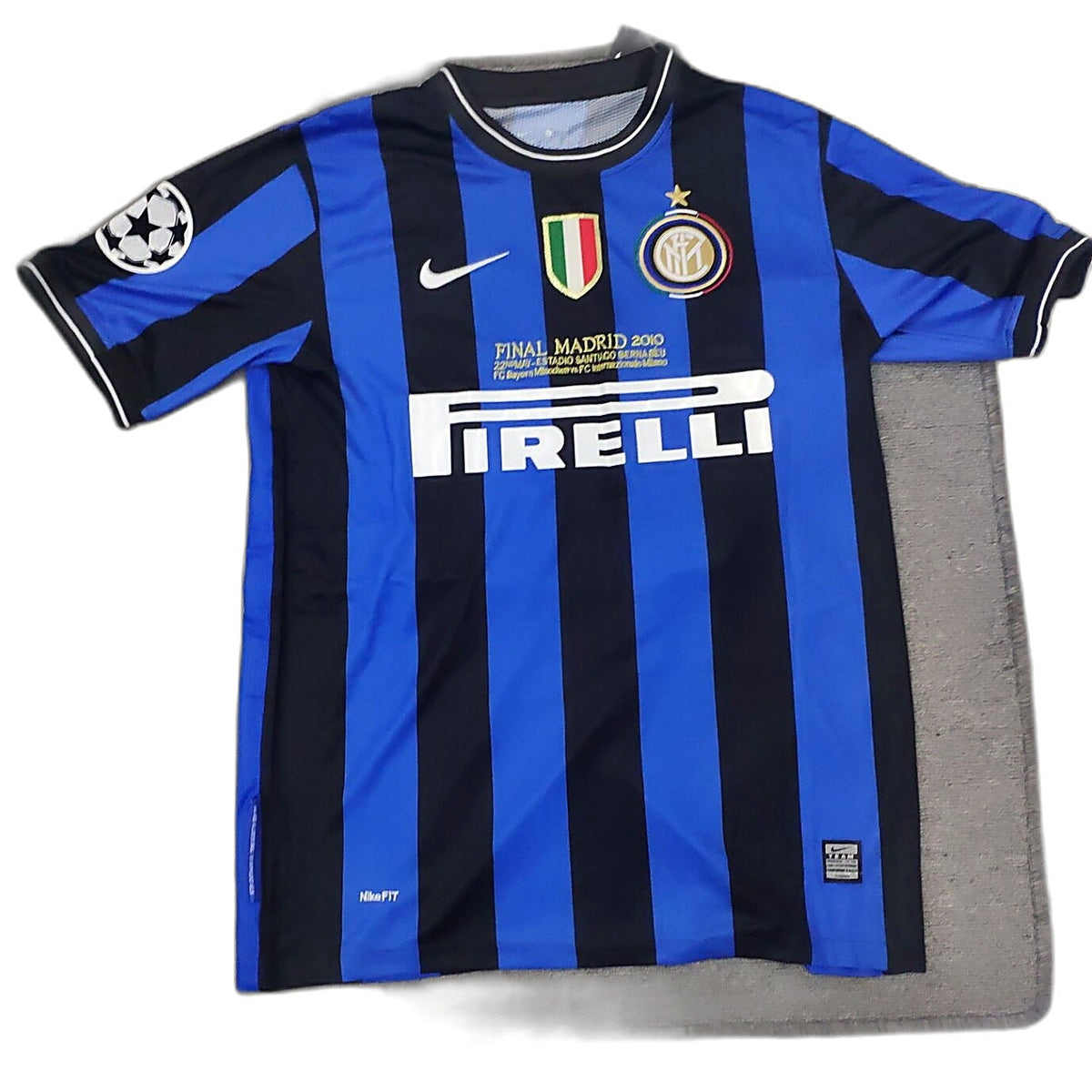 Inter Milan 2010 Home Jersey Retro