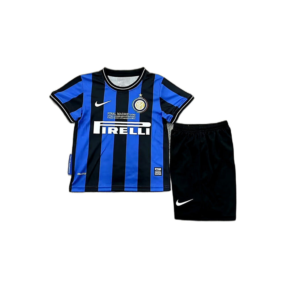 Inter Milan 2010 Home Jersey Retro Kids
