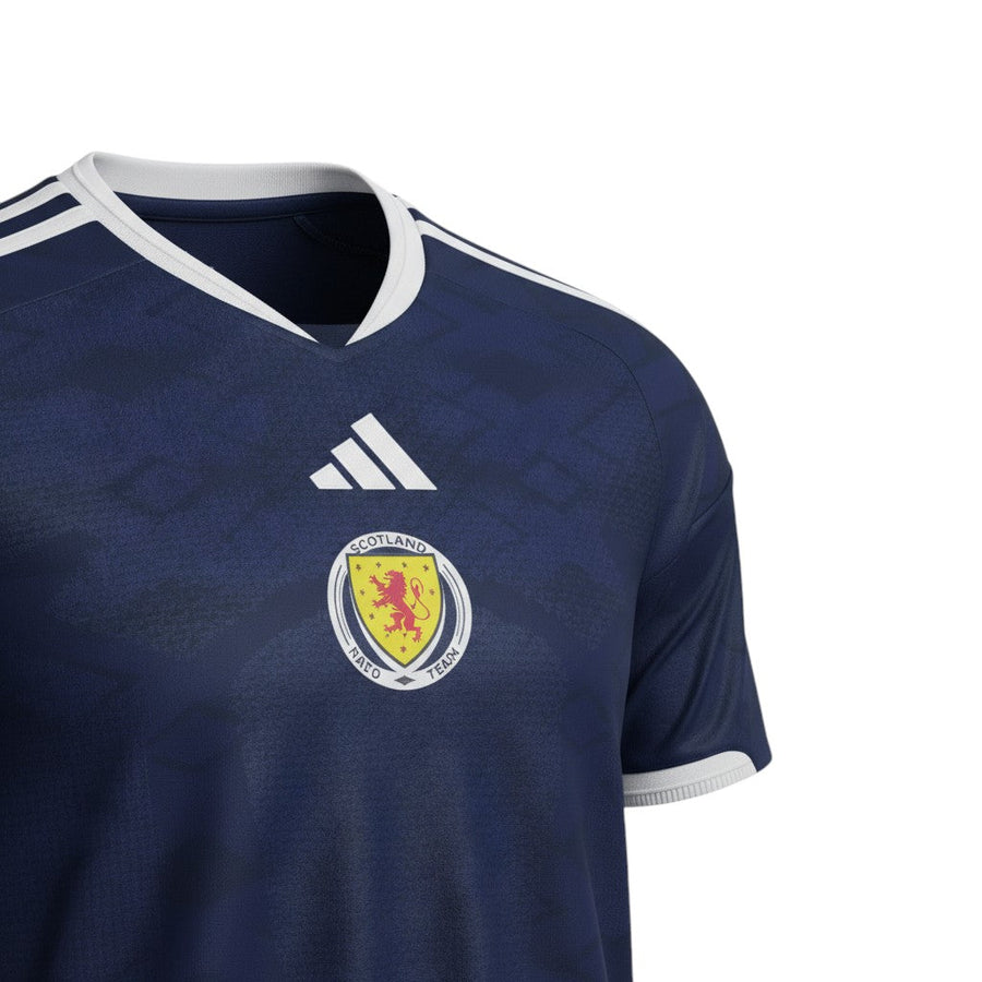 Scotland National Team Home Jersey 2025/26 – navy retro football jersey back view