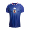Japan National Team Home Jersey 2025/26 – geometric and blue retro football jersey front view