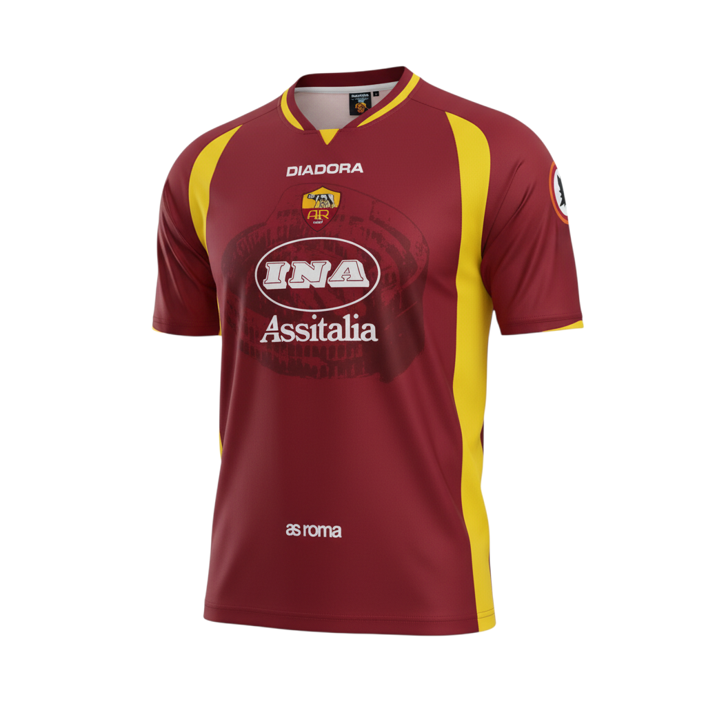 Roma 1997/98 Home Jersey Retro