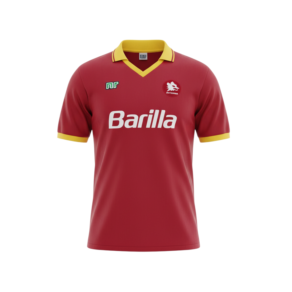 Roma 1987/88 Home Jersey Retro
