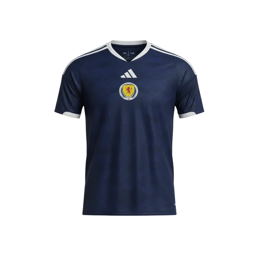 Scotland National Team Home Jersey 2025/26 – navy retro football jersey front view