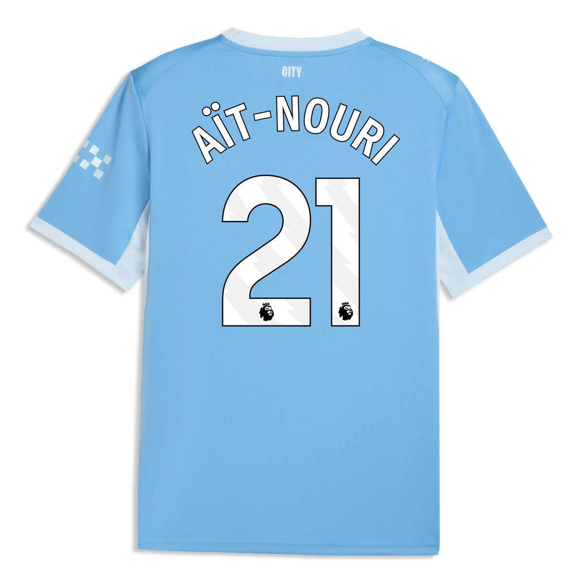 Manchester City Home Jersey 2026/27 - Aït-Nouri #21