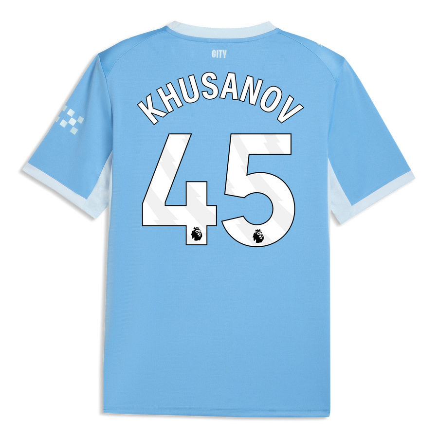 Manchester City Home Jersey 2026/27 - Khusanov #45