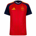 Spain Home Kit - World Cup 2026 – striped retro football jersey front view