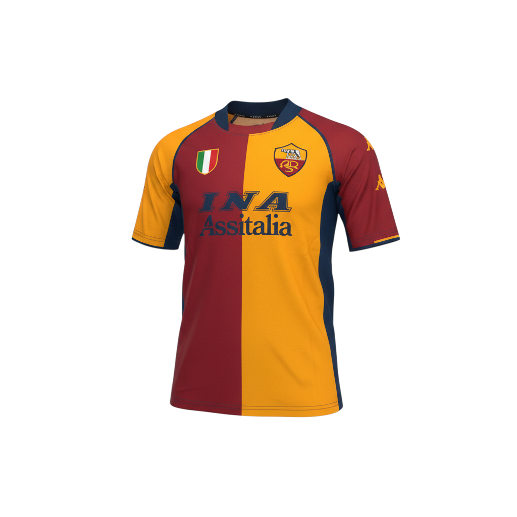 Roma 2001/02 Home Jersey Retro