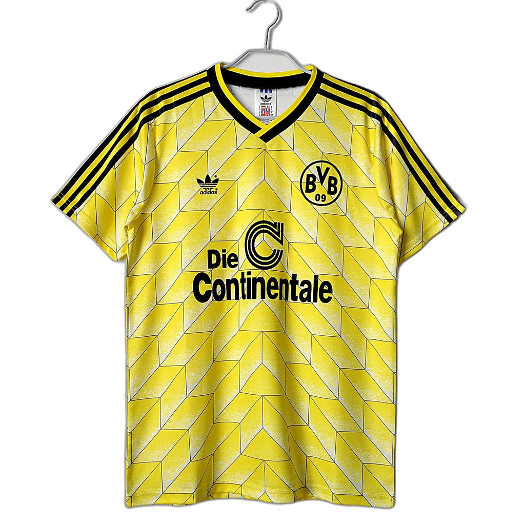 Borussia Dortmund 1988/89 Home Jersey Retro