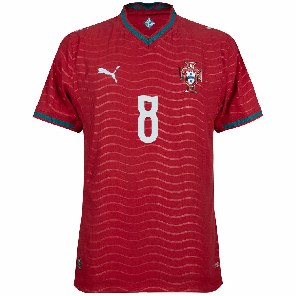 Portugal 2024/25 Home Jersey – #8 B. Fernandes