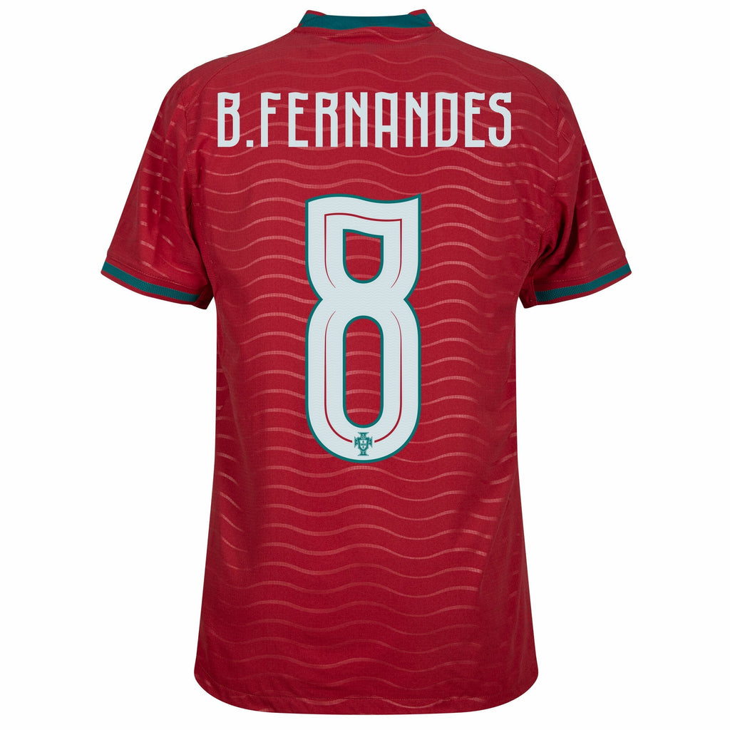 Portugal 2024/25 Home Jersey – #8 B. Fernandes