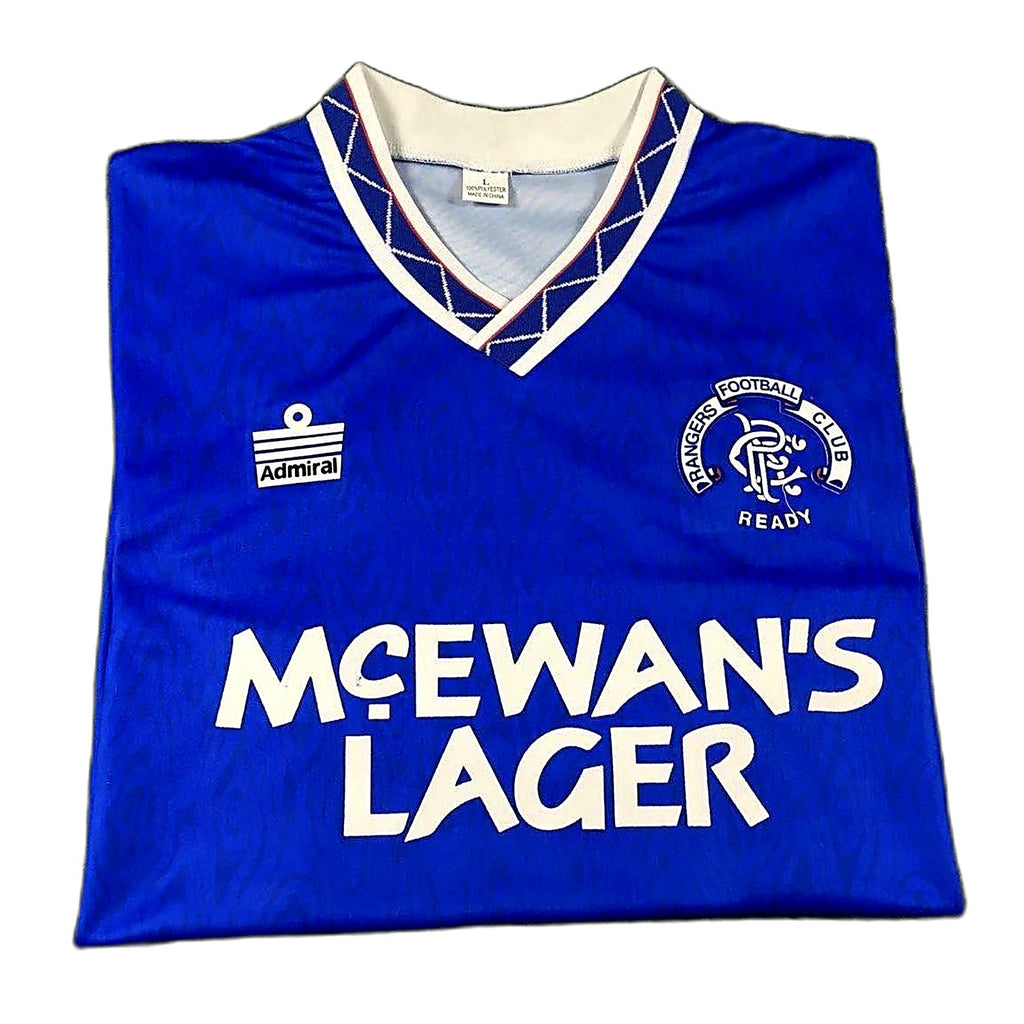 Rangers 1990/92 Home Jersey Retro