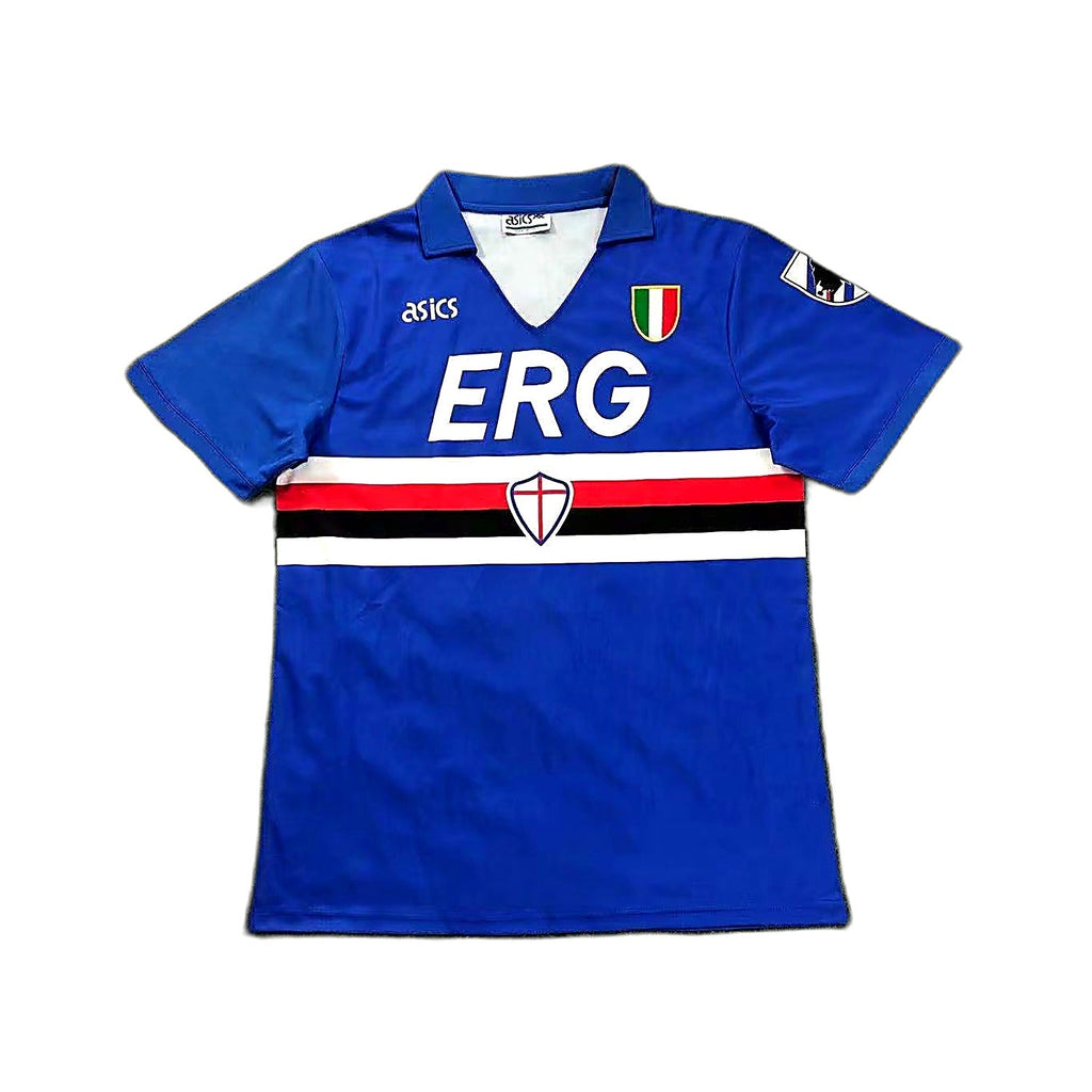 Sampdoria 1991/92 Home Jersey Retro