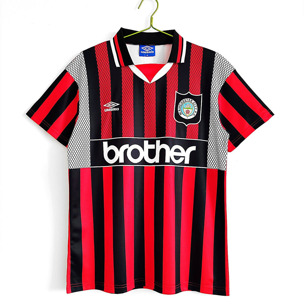 Manchester City 1994/96 Away Jersey Retro