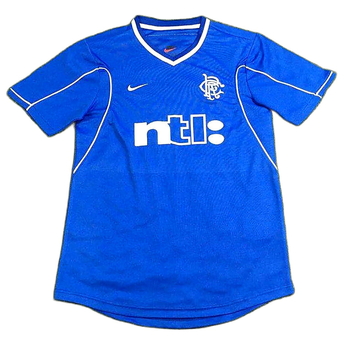Rangers 1999-2001 Home Jersey Retro