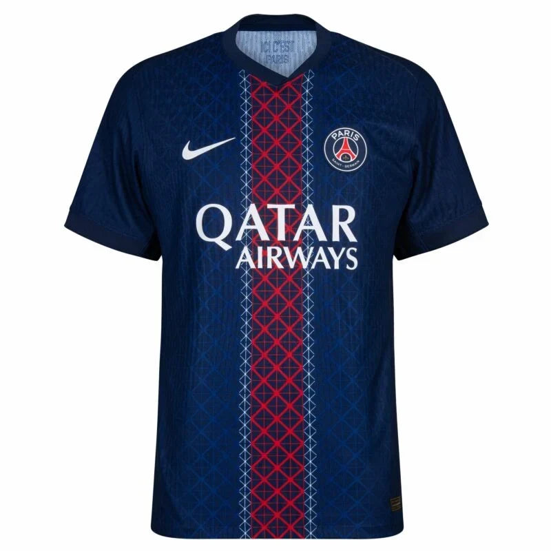 PSG Doué Home Kit 2025/26 (Ligue 1) – retro football jersey back view