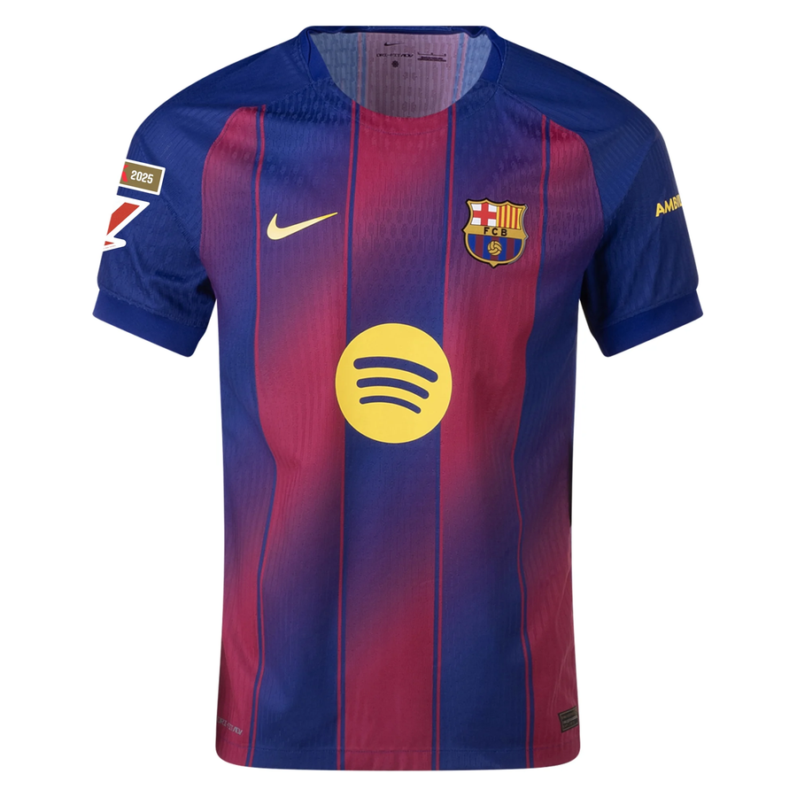 Barcelona Home Kit Raphinha #11 2025/2026 (La Liga) – retro football jersey back view