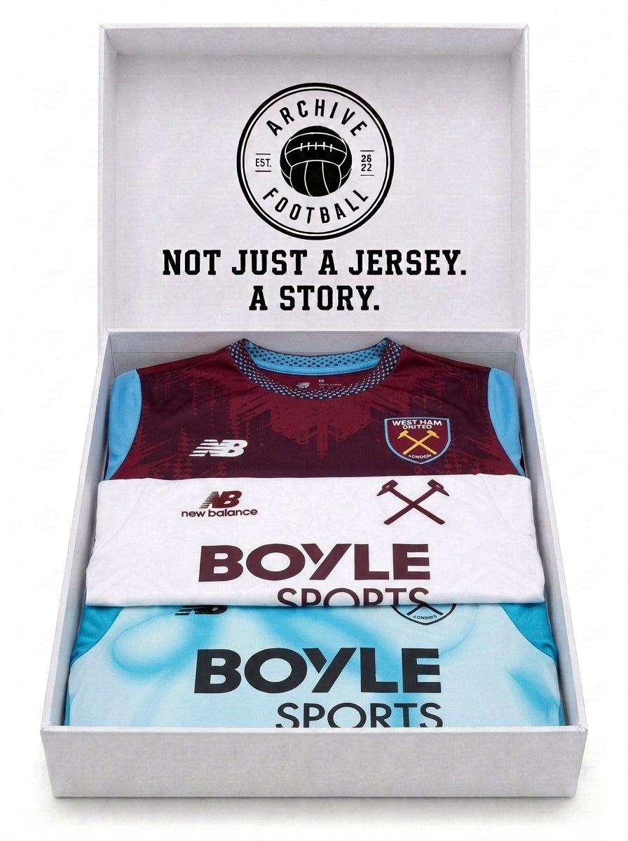 West Ham 2026/27 Complete Kit – Home, Away & Third Jersey Set