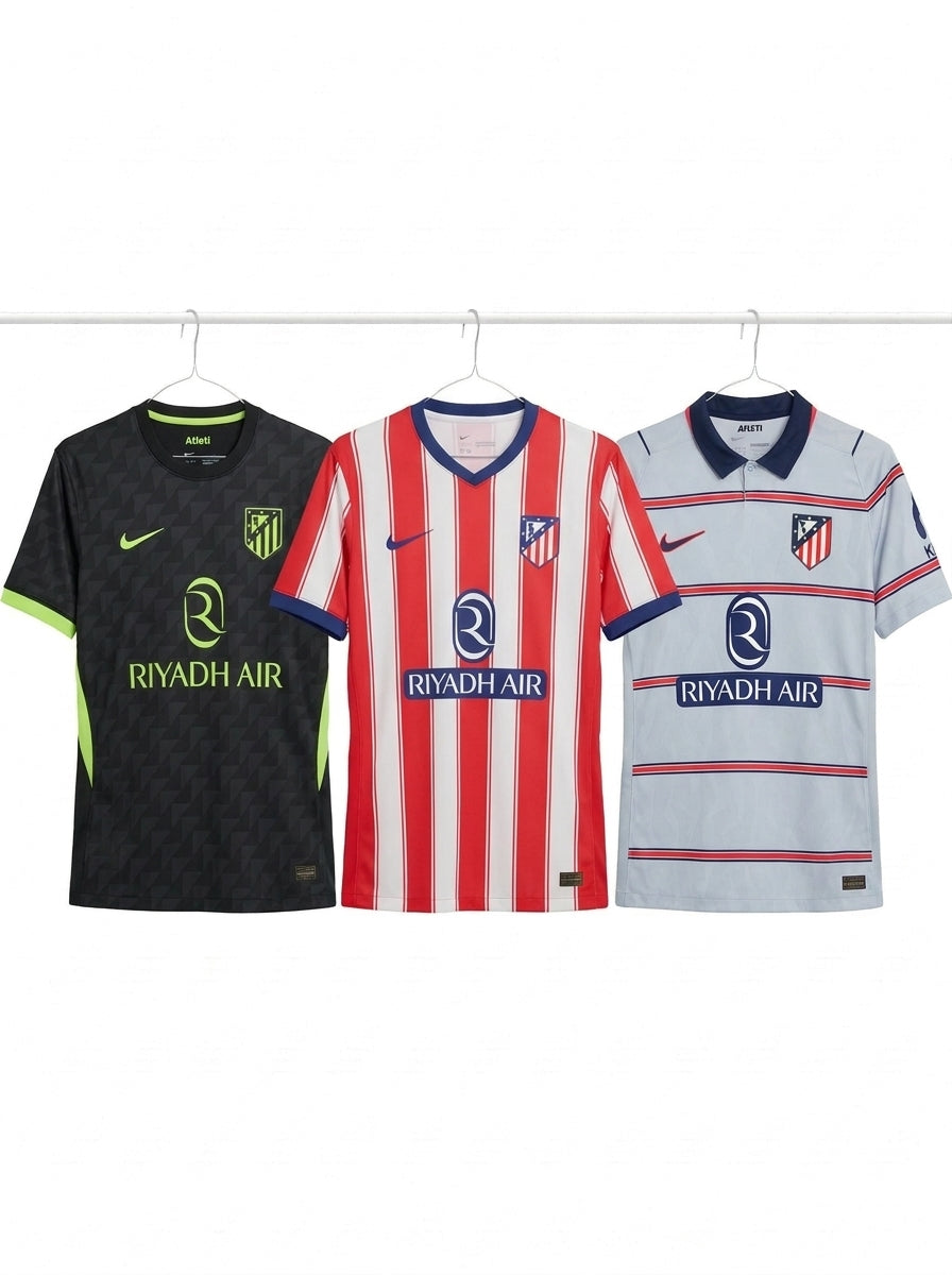 Atletico Madrid 2026/27 Complete Kit – Home, Away & Third Jersey Set