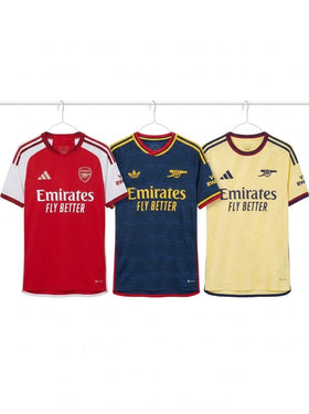 Arsenal 2026/27 Kit Completo – Local, Visitante y Tercera