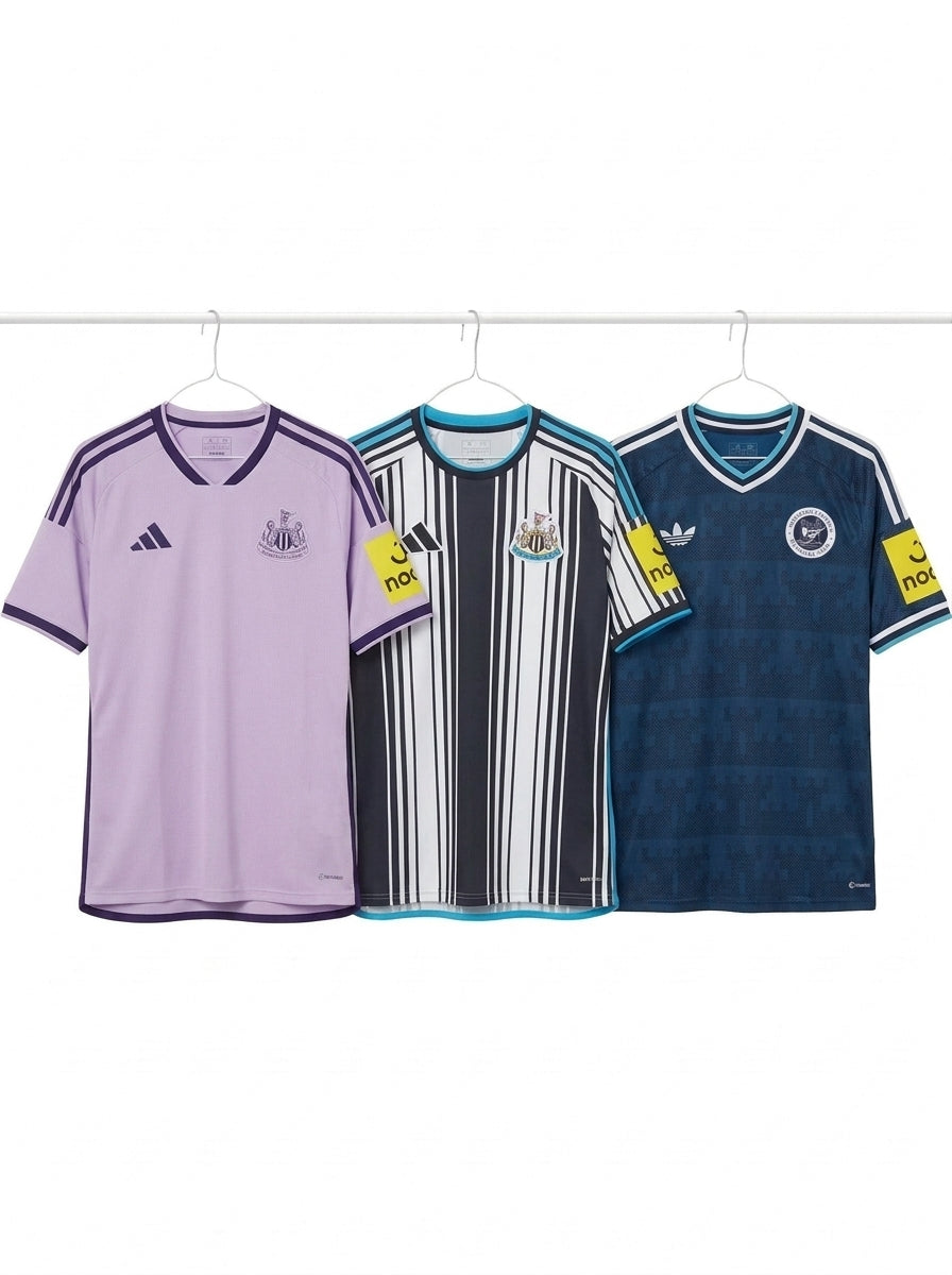 Newcastle United 2026/27 Complete Kit – Home, Away & Third Jersey Set