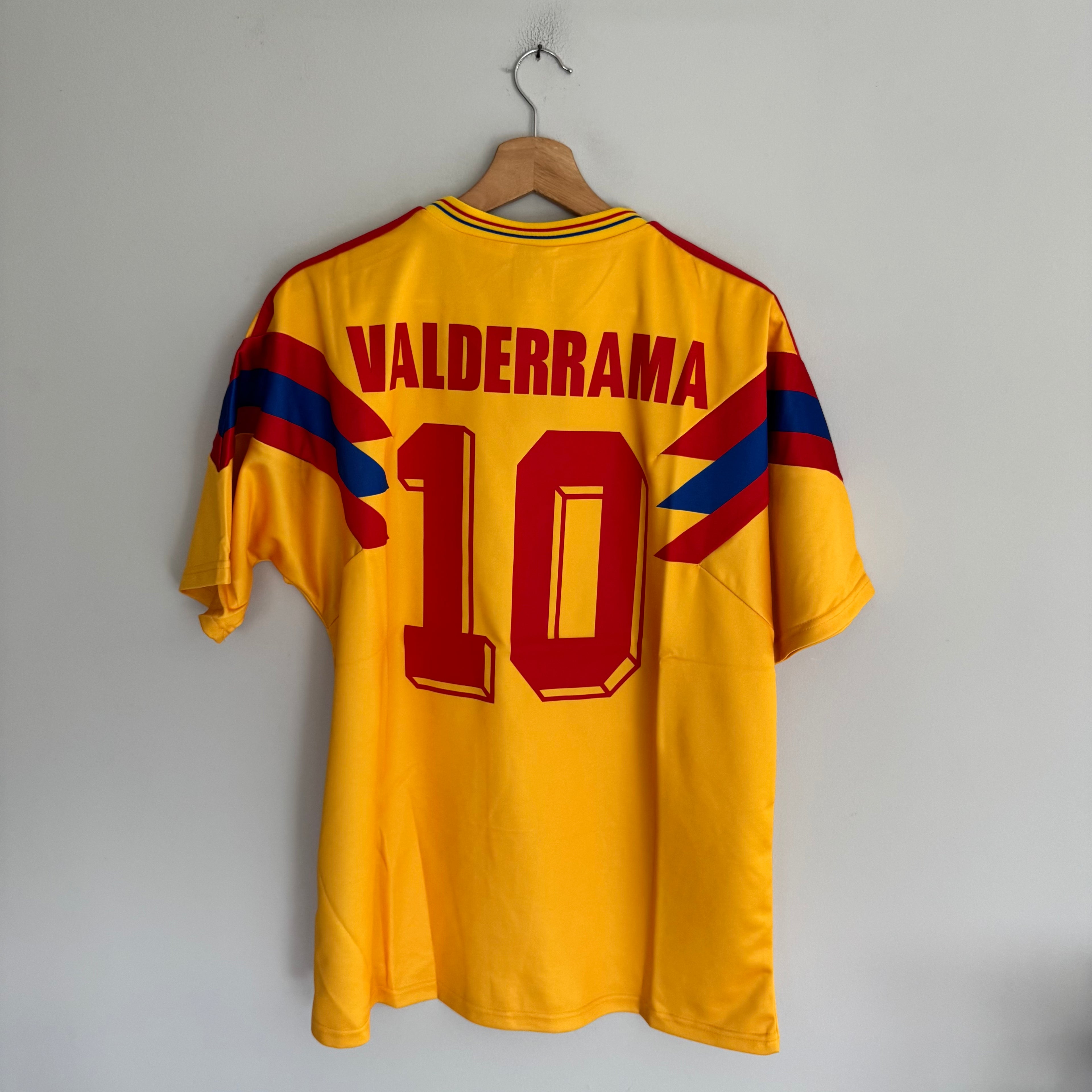 Colombia 90 visitante - Valderrama