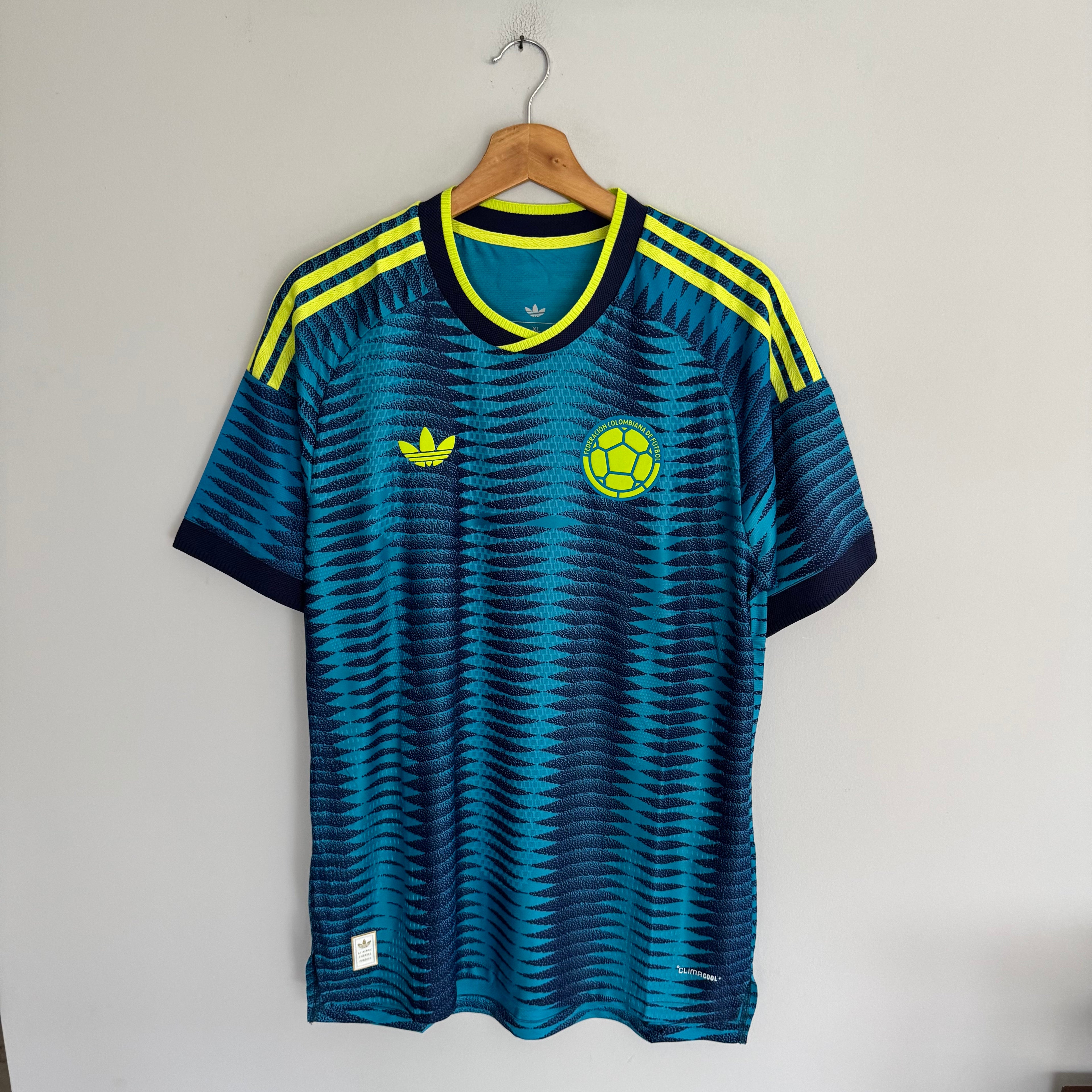 Colombia mundial 2026 visitante versión jugador