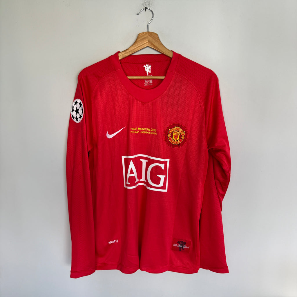 Manchester United 07-08 local manga larga - Ronaldo