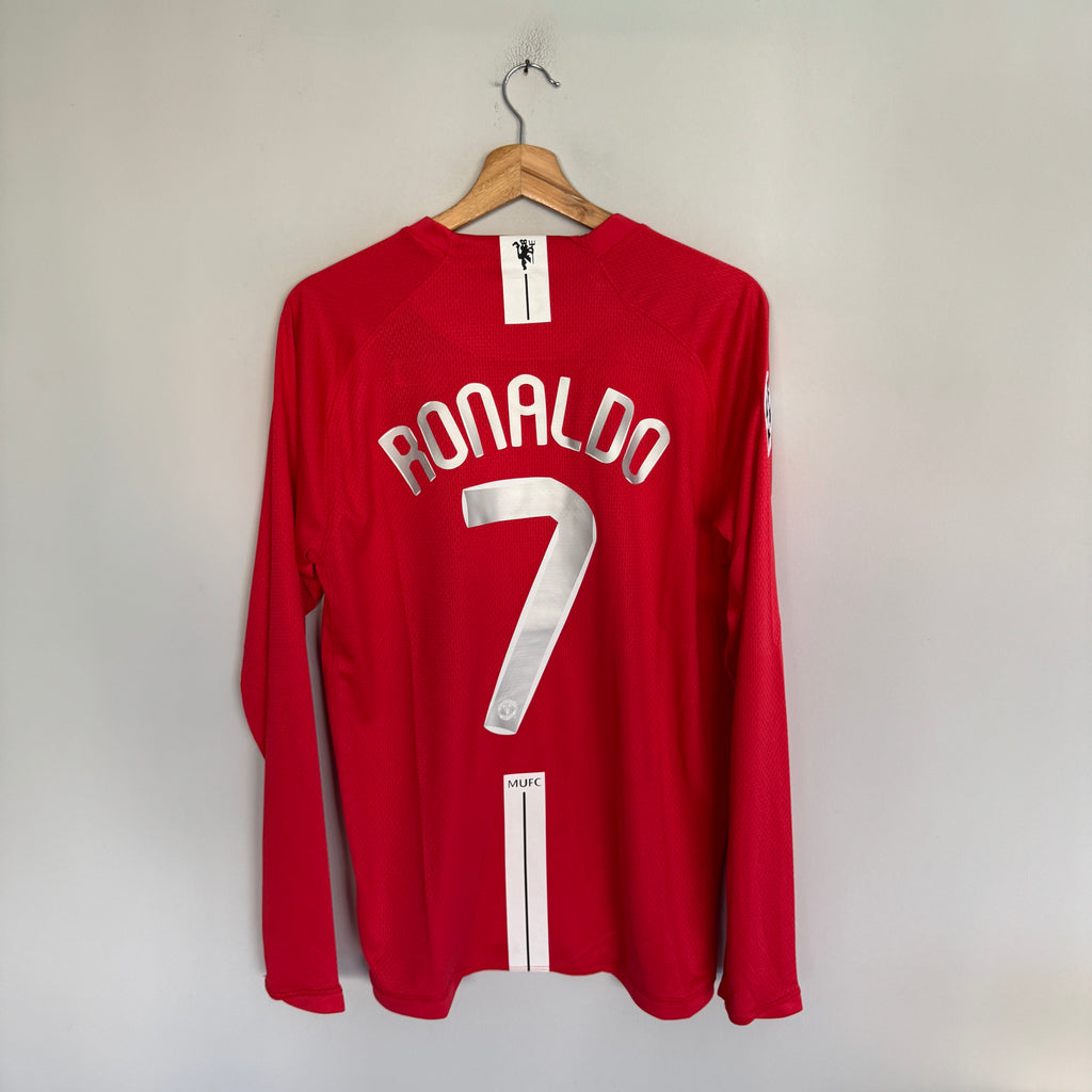 Manchester United 07-08 local manga larga - Ronaldo
