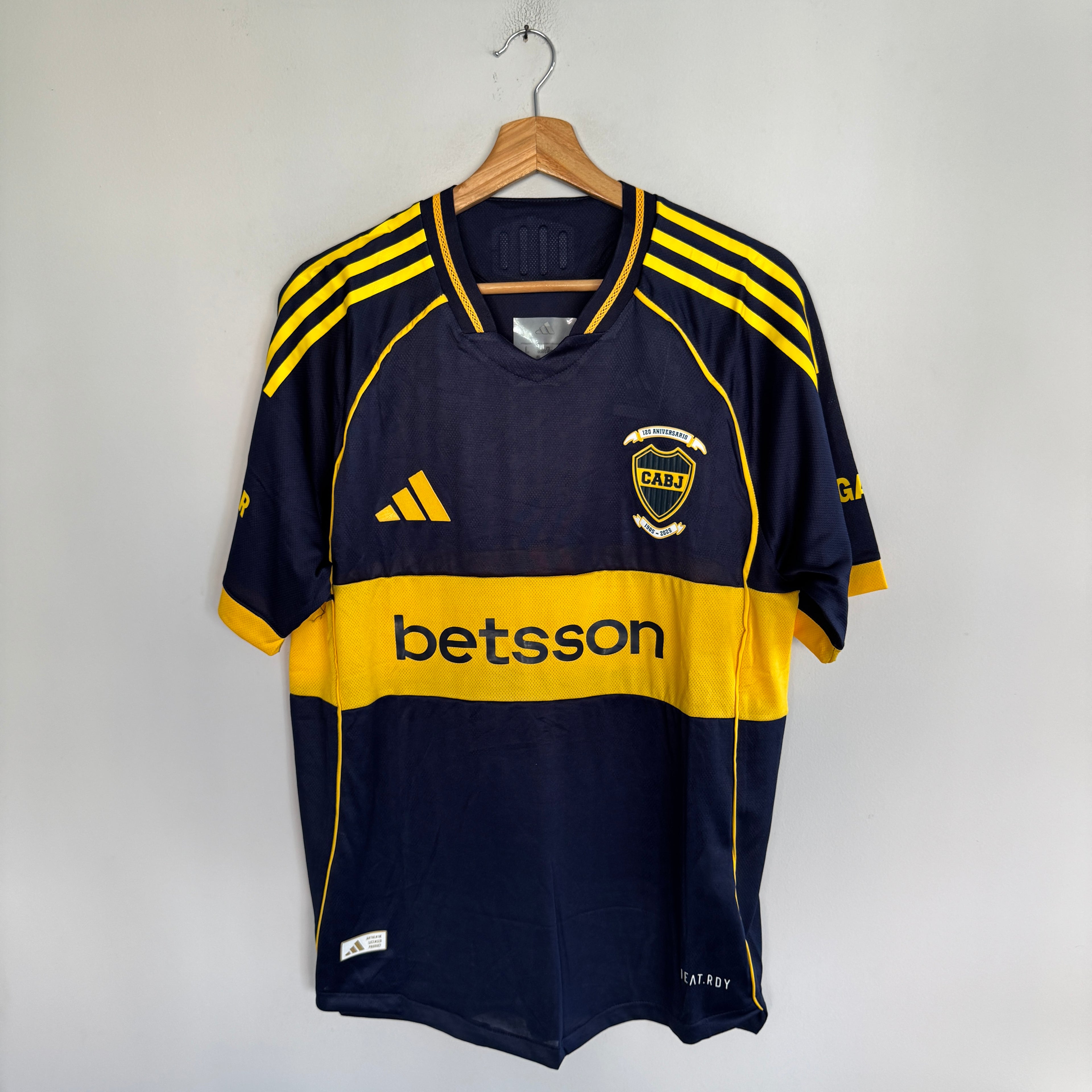 Boca Juniors local versión jugador