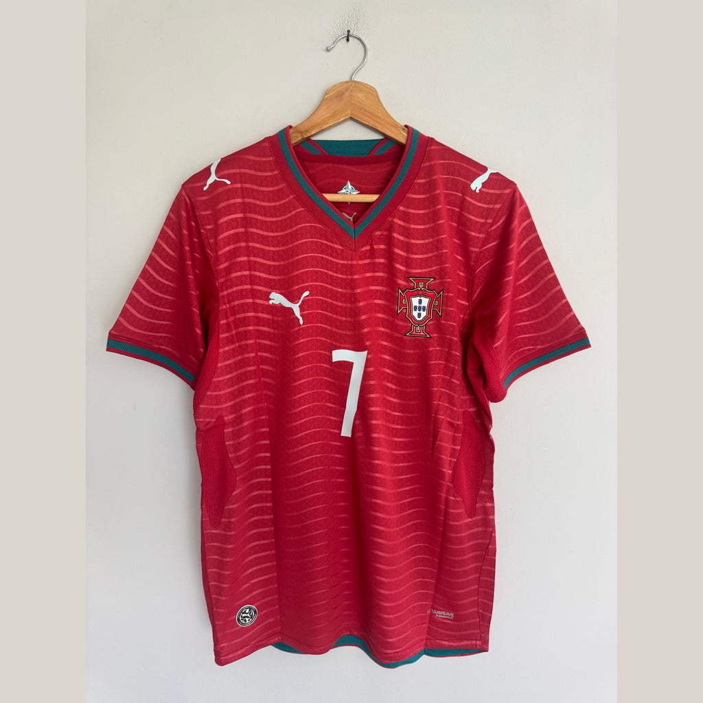 Portugal mundial 2026 local versión jugador - Cristiano Ronaldo