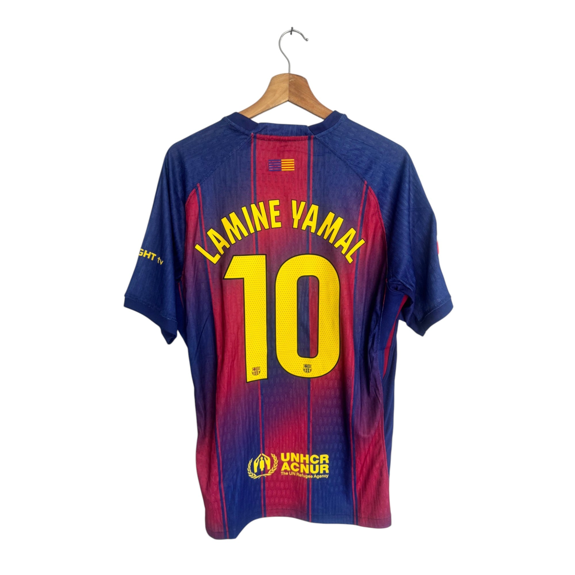 Barcelona 25-26 local versión jugador - Lamine Yamal