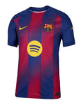 FC Barcelona Home Jersey - 2025/2026 Season – striped retro football jersey front view