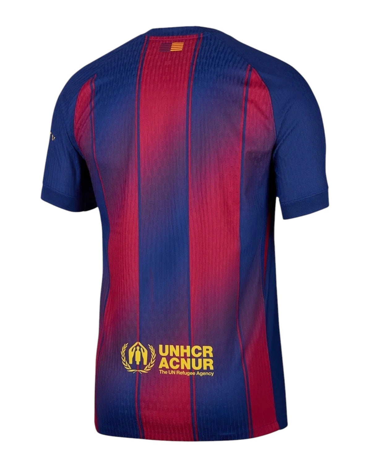 FC Barcelona Home Jersey - 2025/2026 Season – striped retro football jersey back view