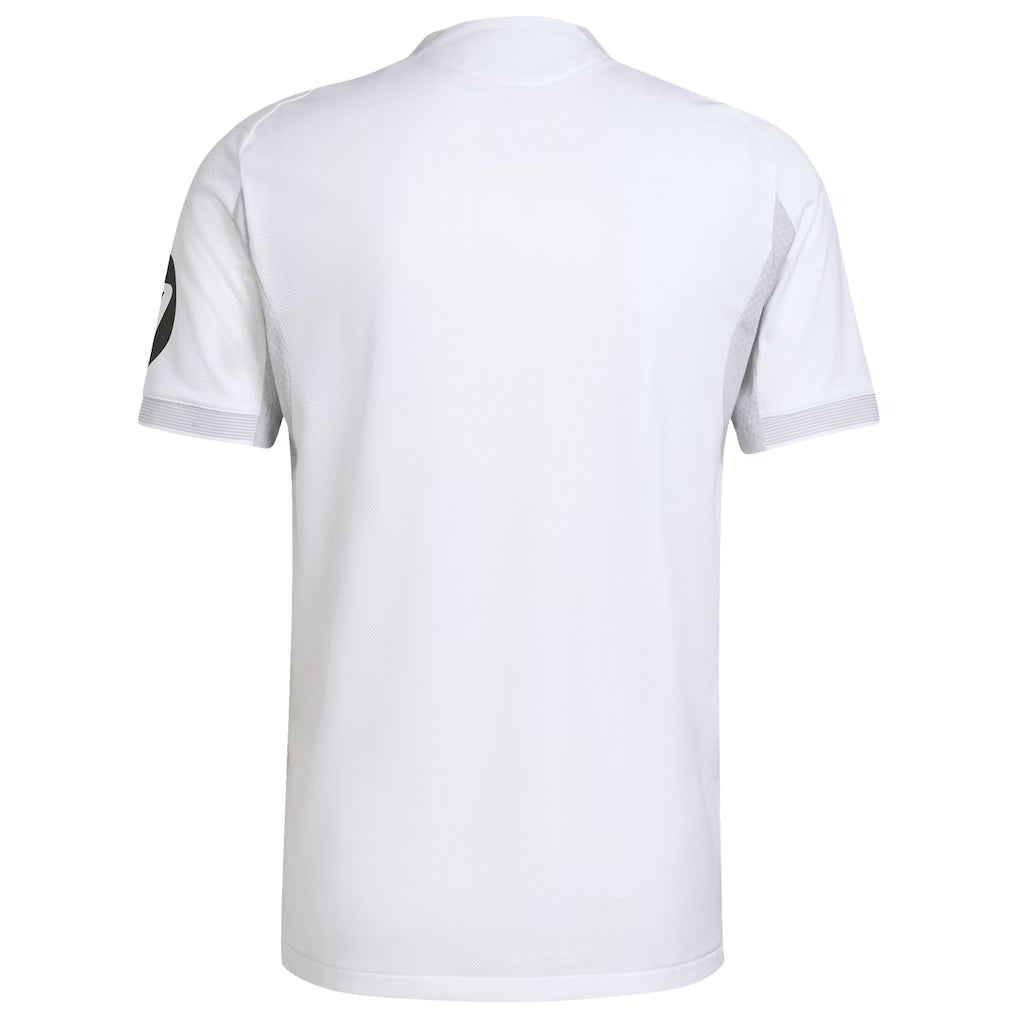 Real Madrid Home Jersey - 2025/2026 Season – white retro football jersey back view
