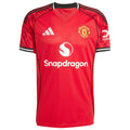 Manchester United Home Jersey - 2025/2026 Season – red retro football jersey front view