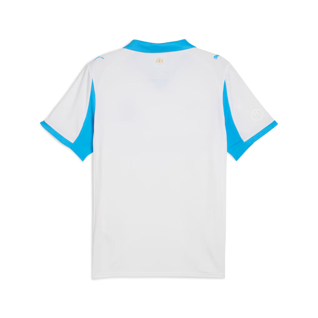 Olympique de Marseille Home Jersey - 2025/2026 Season – retro football jersey back view