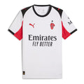 AC Milan Away Jersey 2025/26 Season (Serie A Player version) – white retro football jersey front view