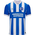 Brighton Home Jersey 2025/26 – striped retro football jersey front view