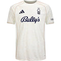 Nottingham Forest Away Jersey 2025/26 – white retro football jersey front view