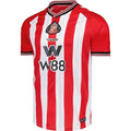 Sunderland Home Jersey 2025/26 – striped retro football jersey front view