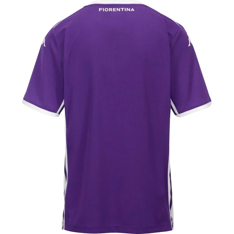 Fiorentina Home Jersey 2025/26 – purple retro football jersey back view