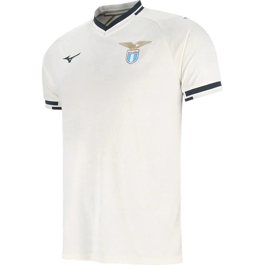 Lazio Away Jersey 2025/26 – white retro football jersey front view