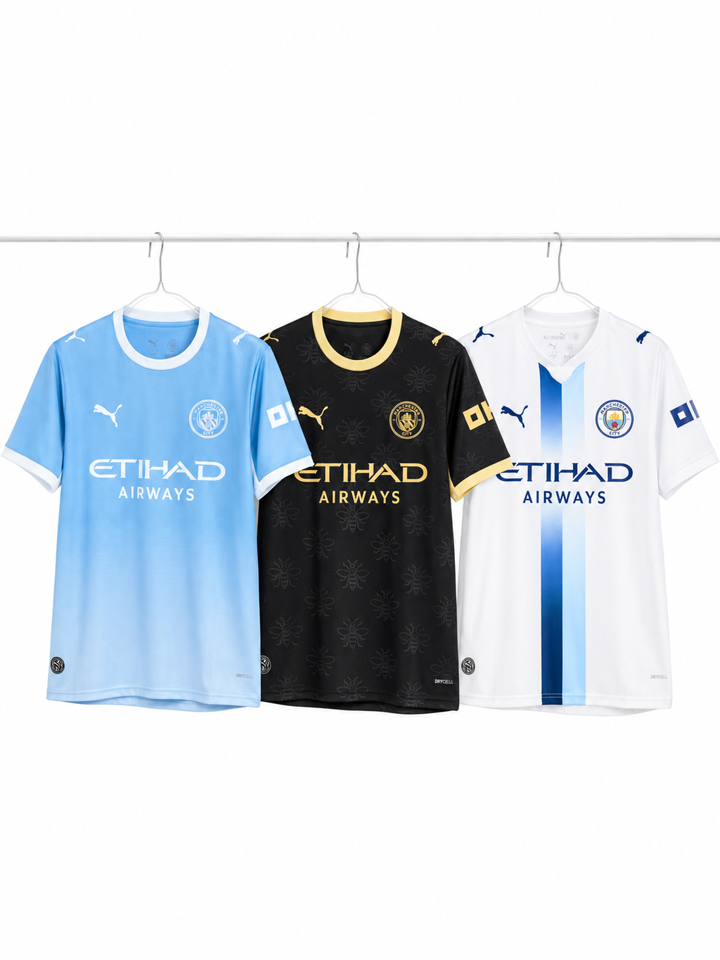 Manchester City 2026/27 Complete Kit – Home, Away & Third Jersey Set