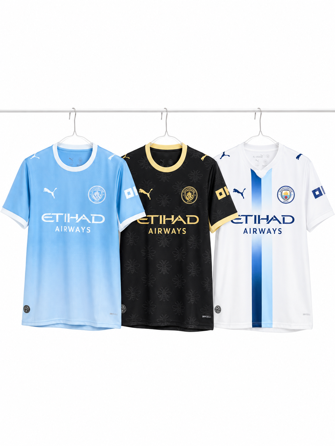 Manchester City 2026/27 Complete Kit – Home, Away & Third Jersey Set