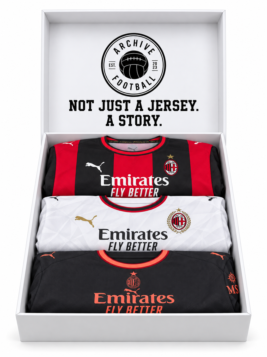 AC Milan 2026/27 Complete Kit – Home, Away & Third Jersey Set