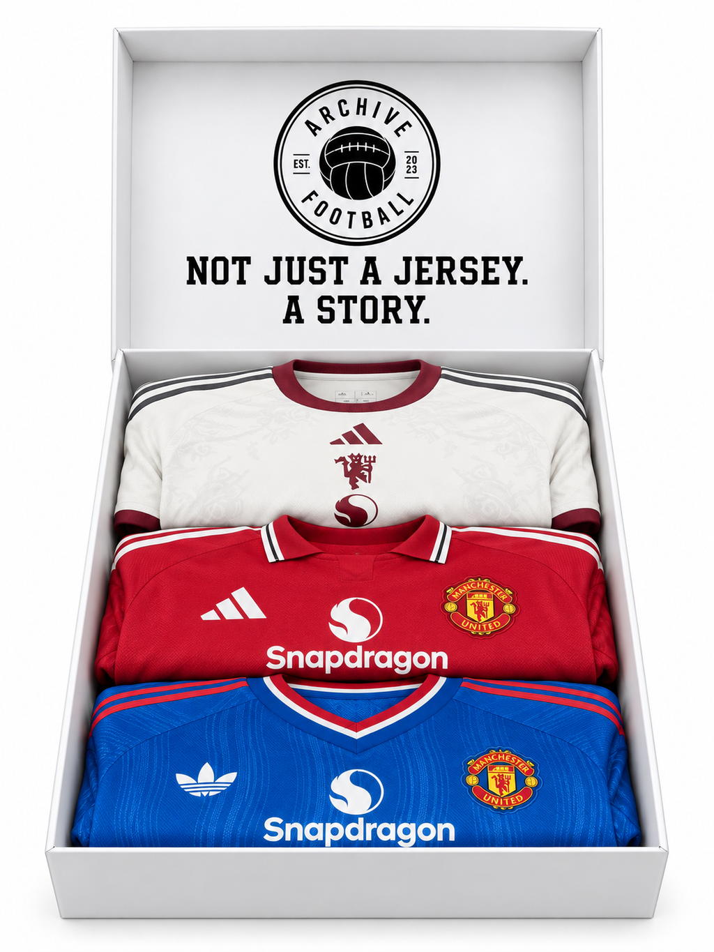 Manchester United 2026/27 Complete Kit – Home, Away & Third Jersey Set