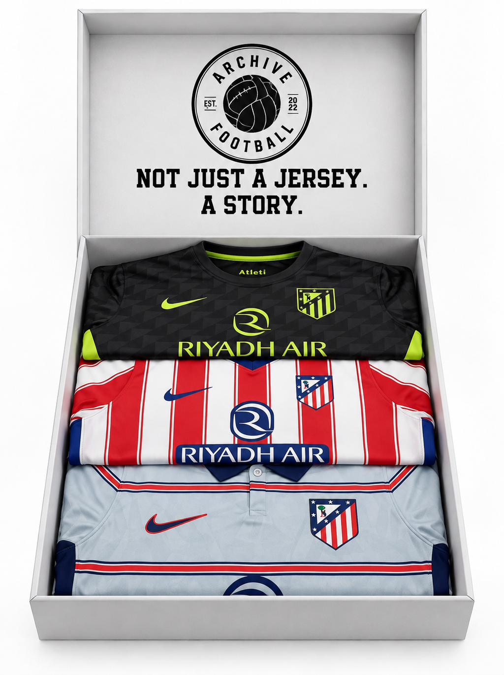 Atletico Madrid 2026/27 Complete Kit – Home, Away & Third Jersey Set