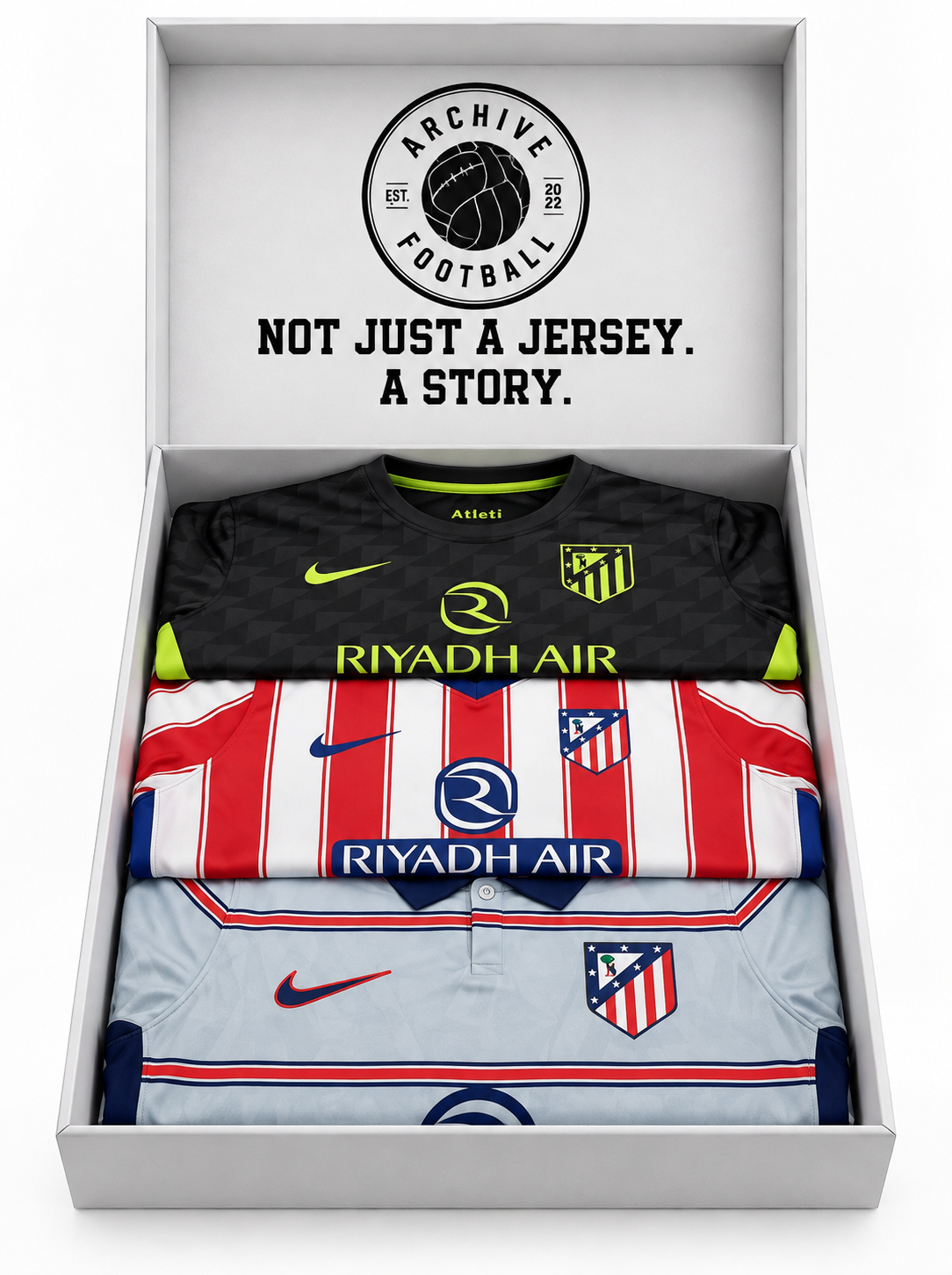 Atletico Madrid 2026/27 Complete Kit – Home, Away & Third Jersey Set