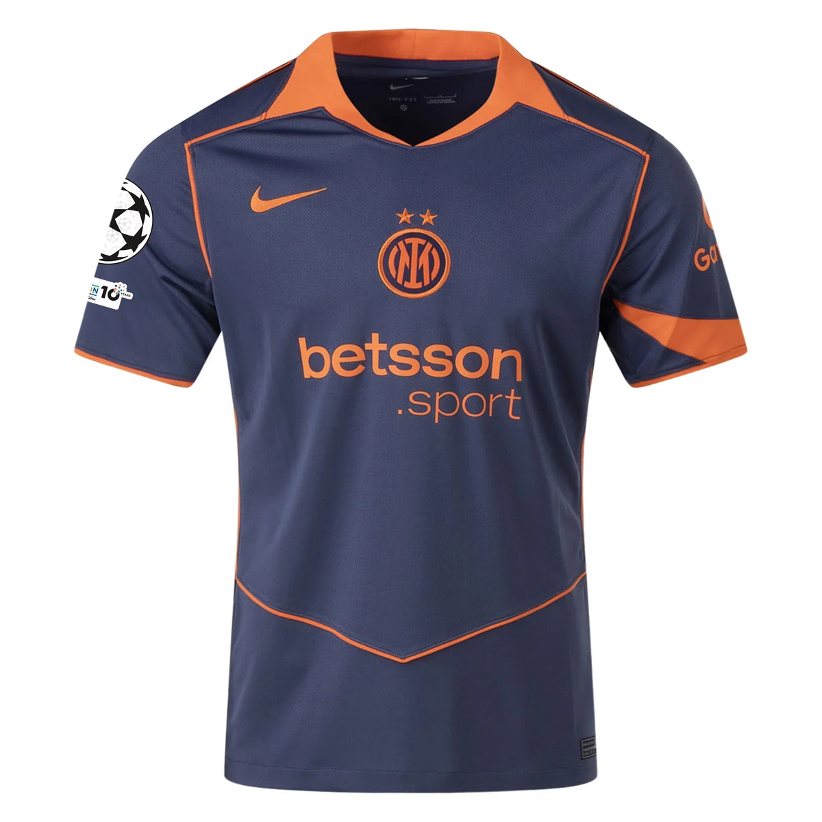 Inter Milan 3rd Kit 2025/26 - (Champions League) – retro football jersey front view
