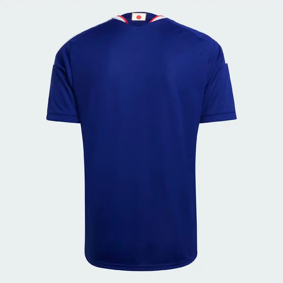 Japan National Team Home Jersey 2025/26 – geometric and blue retro football jersey detail view